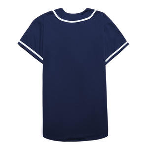Camiseta de béisbol en blanco personalizada de la mejor calidad, ropa deportiva con logotipo personalizado, camiseta de béisbol cómoda de secado rápido para hombres - Product Image 4