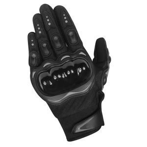 Guantes de cuero genuino 100% de alta calidad para Auto Racing Rider Guantes de mano protectores Pantalla táctil Compatible con escena deportiva - Product Image 5