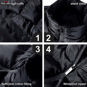 Gilet matelassé réversible de haute qualité, très populaire, vendu en grande quantité, respirant, logo personnalisé, vêtement d'extérieur sans manches - Product Image 4