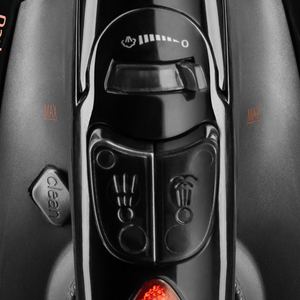 Ferro da stiro a vapore Dark River con piastra in acciaio inossidabile nero 2200W 260ml. (Haeger SI-220.015A) - Product Image 5