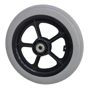 Ruedas Traseras de Neumático Sólido de Alto Rendimiento Emco para Sillas de Ruedas, Resistentes, Duraderas, de Larga Duración, Sin Garantía - Product Image 4