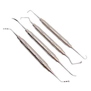 Kit de levage du sinus dentaire manuel en acier inoxydable 4 pièces, séparateur de périoste, outils de levage externe pour le sinus maxillaire - Product Image 5