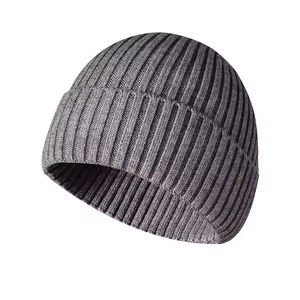 Gorros de Punto para Hombre a Precio Económico, Logotipo Personalizado, Impresión Digital, 100% Algodón, Unisex, Gorros de Invierno para Adultos de Alta Calidad - Product Image 2