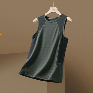 Simple Sports Running Tank Tops For <b>Men</b> Summer Casual Quick Dry 3D Printed Sleeveless Vest Loose Breathable Fitness Tees Tops - Product Image 2