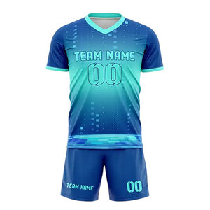 Meilleure fabrication fabriquée en usine Ensemble d'uniformes 7 sur 7 imprimés sur mesure à sublimation Prix compétitif Ensemble d'uniformes 7 sur 7 - Product Image 1
