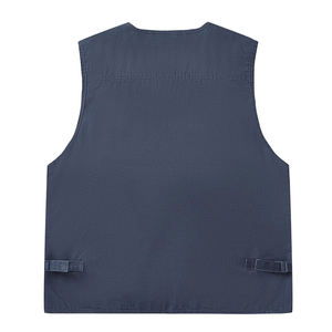 Verano nuevo último diseño Venta caliente adultos tamaño hombres Multi bolsillos hombres Chaleco de carga de alta calidad hombres Chaleco de carga - Product Image 2