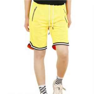 Pantalones cortos de entrenamiento unisex para correr de verano con logotipo personalizado, estilo callejero, color sólido, bordados para gimnasio, pantalones cortos atléticos para hombre - Product Image 1