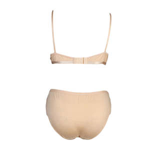 Conjunto de sujetador y bragas para mujer - Color piel - Product Image 2
