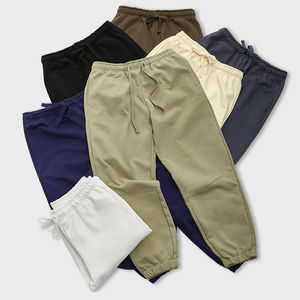 Pantalones deportivos informales con cordón de cintura alta sueltos de Color sólido para mujer, pantalones de chándal personalizados de talla grande para correr - Product Image 5