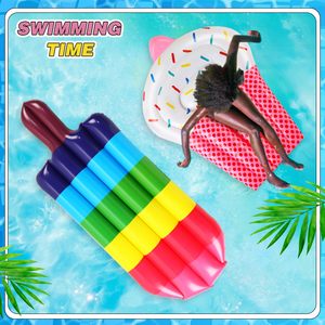 Top Quality Giant Food Shape <b>Inflatable</b> <b>Pool</b> Floats Fruit Design Pineapple Eggplant Watermelon Pizza Cupcake Hot Dog Summer - Product Image 6