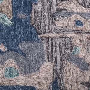 Vente en gros de jeux de tapis modernes brodés, tapis uniques en laine touffetée pour chambre à coucher, voyage, salon, design unique en coton - Product Image 4