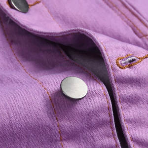 Veste en jean pour homme de haute qualité respirante de couleur unie veste d'hiver look décontracté vêtements d'extérieur veste en jean pour homme - Product Image 6