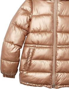 Custom Logo Men's Winter Puffer Jacket New Design Light and Foldable 100% <b>Polyester</b> Canvas Solid Casual for Adults - Product Image 3