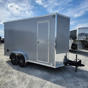2027 US Cargo 7x16 Enclosed Cargo <b>Trailer</b> Utility <b>Trailer</b> Cargo Hauler Equipment <b>Trailer</b> 84" Interior Height Ramp Door for sale - Product Image 1
