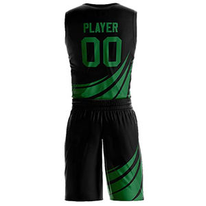 Nouveau maillot de basket-ball personnalisé pour hommes coupe automatisée double face à séchage rapide Service OEM uniformes de vêtements de sport sans manches à vendre - Product Image 6