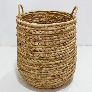 Artex Dong Thap Paniers de rangement en jacinthe d'eau faits à la main écologiques Coffrets cadeaux décoratifs en osier pour l'organisation de la maison - Product Image 2