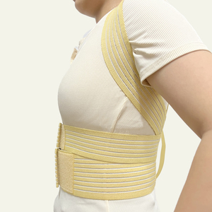 Cinturón de Soporte Lumbar Ajustable y Transpirable de Neopreno, Corrector de Postura, Soporte Ortopédico para la Espalda, Protección de la Columna Vertebral - Product Image 3