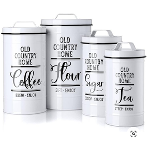 Caja de pan de Metal galvanizado de primera calidad Vintage, recipiente de cocina para el hogar, cocina, mesa, almacenamiento de alimentos y contenedor - Product Image 5