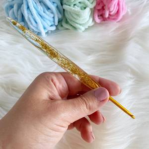 เข็มโครเชต์ด้ามเรซิ่นแบบนอร์ทิคอล ขนาด 7 นิ้ว คุณภาพดี สีตามสั่ง ผลิตจากอินเดีย - Product Image 1