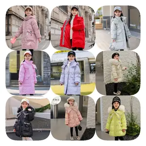 Hot Selling Fancy Cute Jacket Baby Clothes Warm Kids Girl Winter Coat For Children Wear