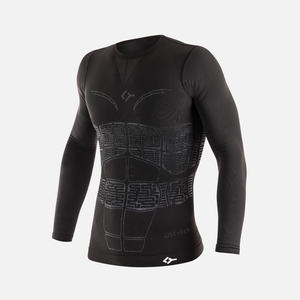 Camiseta de Manga Larga OXY-GEN Negra Tallas L/XL (50-54) - Product Image 3