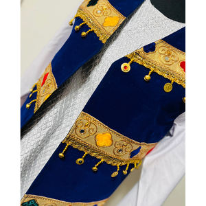 Chaleco Afgano Casual sin Mangas para Hombre, Cuello en V, con Bolsillos Bordados, Tejido Transpirable y Suave, Nuevo Diseño, Oferta para Bodas de Invierno - Product Image 4