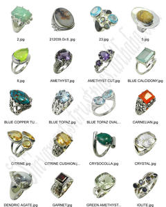 Solide 925 Sterling Silver Vintage Eternity Vermeil Ring Handmade Fashion Jewelry Pearl Multi-Gemstone Bezel Inlay Party Weddings - Product Image 6