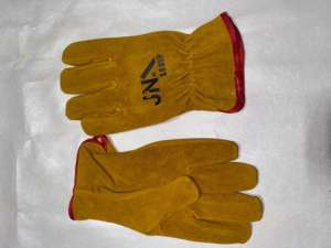 Vente chaude Gants de conduite en cuir de grain de vache Gants de protection pour le travail à la main - Product Image 5