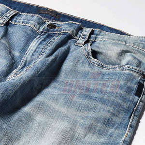 Pantalones vaqueros elásticos de Estilo Vintage informales para hombre, ligeros con cintura cómoda y ajuste cónico - Product Image 6