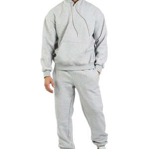 Traje de chándal vintage de algodón polar de 400g/m2 con pantalones de chándal acampanados y Sudadera con capucha, ropa de calle con logotipo personalizado, chándales lisos - Product Image 4