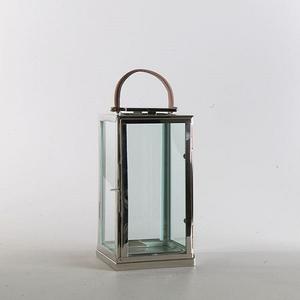 Linterna de vela de cristal de alambre de metal con acabado de níquel plateado Linterna colgante de nuevo diseño para Navidad Fabricado por exportador - Product Image 3