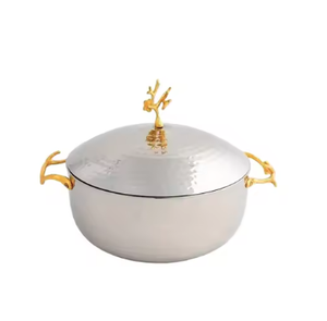 Navidad y Ramadán decoración cazuela plato hogar vajilla decoración ollas calientes cocina acero inoxidable y MOP decoración cazuelas ollas - Product Image 4