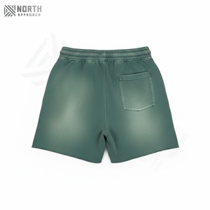 Maillots de bain de sport personnalisés pour hommes, séchage rapide, légers, taille élastique, short de bain 7/8, doublure de compression, poches latérales, coupe ajustée - Product Image 2