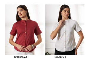 Graceful y ligero algodón rayón Kurti para mujer calidad de exportación con aspecto moderno disponible para la venta desde India - Product Image 6