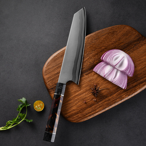 มีดทำครัวเหล็กดามัสกัส8นิ้วมีดทำครัวเหล็กพร้อมด้ามจับเรซินสำหรับเชฟ - Product Image 5