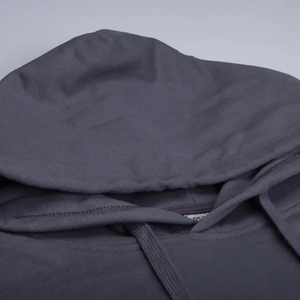 Sudaderas con capucha y sudaderas de gran tamaño cálidas y ligeras de invierno de nuevo estilo para hombre, Color sólido para la temporada de otoño, suministro ODM - Product Image 2