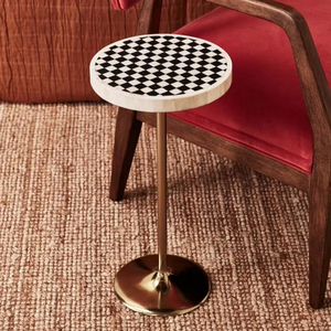 Console d'appoint design en métal moderne pour le salon - Product Image 1