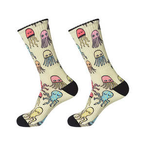 Chaussettes de sport unies à la vente, antibactériennes, écologiques, respirantes, antidérapantes, de haute qualité, logo personnalisé, nouvelle collection hiver - Product Image 6