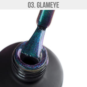 UV LED Gel Polish Color-Fabriqué en EU-CPNP-Bleu-GlamEye Gel Polish 03 - 6ml - Mystic Nails - Product Image 2