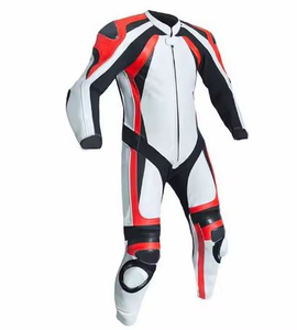 Combinaison de course de moto en cuir une pièce certifiée CE personnalisée pour hommes Équipement de protection de moto OEM directement de l'usine - Product Image 1