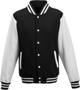Chaqueta universitaria de estilo Letterman de alta calidad, nuevo diseño, cuerpo de lana de manga larga, ropa ligera para exteriores - Product Image 5