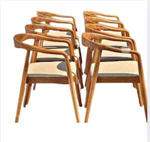 เก้าอี้รับประทานอาหารเก้าอี้เรียบง่าย - Product Image 4