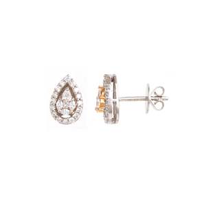 Boucles d'oreilles élégantes de luxe en diamant Thilak Bijoux de qualité supérieure - Product Image 2
