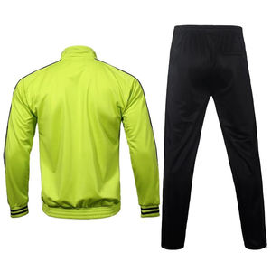 Survêtement en nylon léger avec fermeture éclair cousue personnalisée pour hommes, coupe ample, survêtement coupe-vent d'été, deux pièces - Product Image 6