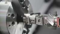 Torno CNC de Cama Inclinada de Alta Precisión con Husillo Japonés y Sistema de Control Fanuc para Fabricación de Moldes LK200MY