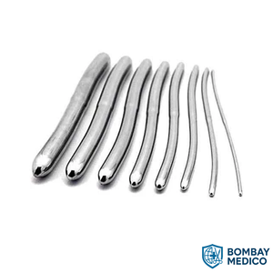 Juego de Dilatadores Cervicales (Tipo Hegar), Instrumento Manual de Acero para Uso Hospitalario, Marca Bombay Medico, 1 Año de Garantía - Product Image 2