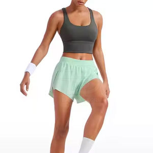 Estilo caliente 100% algodón Biker Shorts Mujeres Running Sports Tennis Baggy Fitness Booty Short Mujer Casual Short - Product Image 5