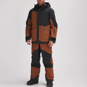 Chaqueta de nieve de talla grande para hombre al por mayor, ropa de esquí deportiva impermeable y transpirable para exteriores, chaqueta de esquí para senderismo a prueba de viento para niños - Product Image 2