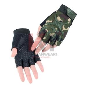 Half Finger Tactical <b>Gloves</b> Rubber Hard <b>Knuckle</b> Outdoor <b>Gloves</b> for Men Fit Cycling Outdoor Sports Wear - Product Image 2