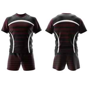 Vente en gros d'uniformes de rugby pour les ligues scolaires et les camps d'entraînement avec un tissu respirant et durable de qualité professionnelle - Product Image 1